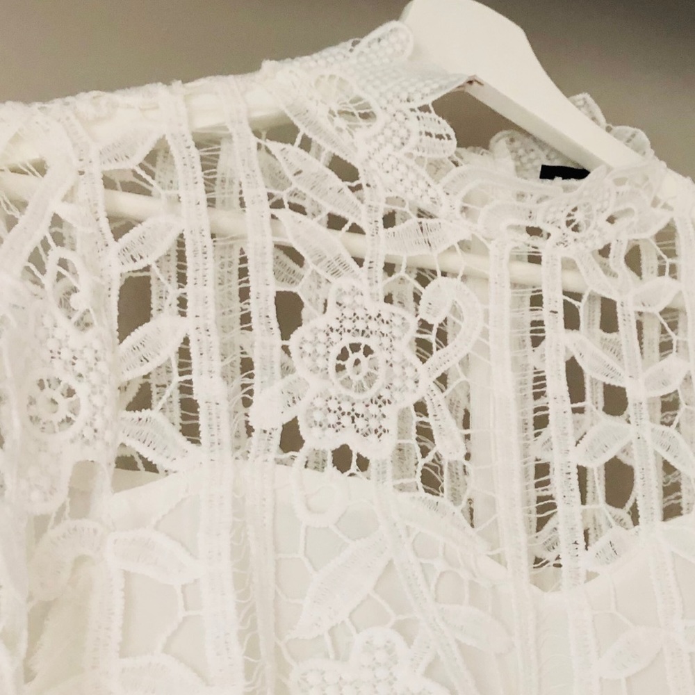 SHEIN white dress - Picture 6 of 7